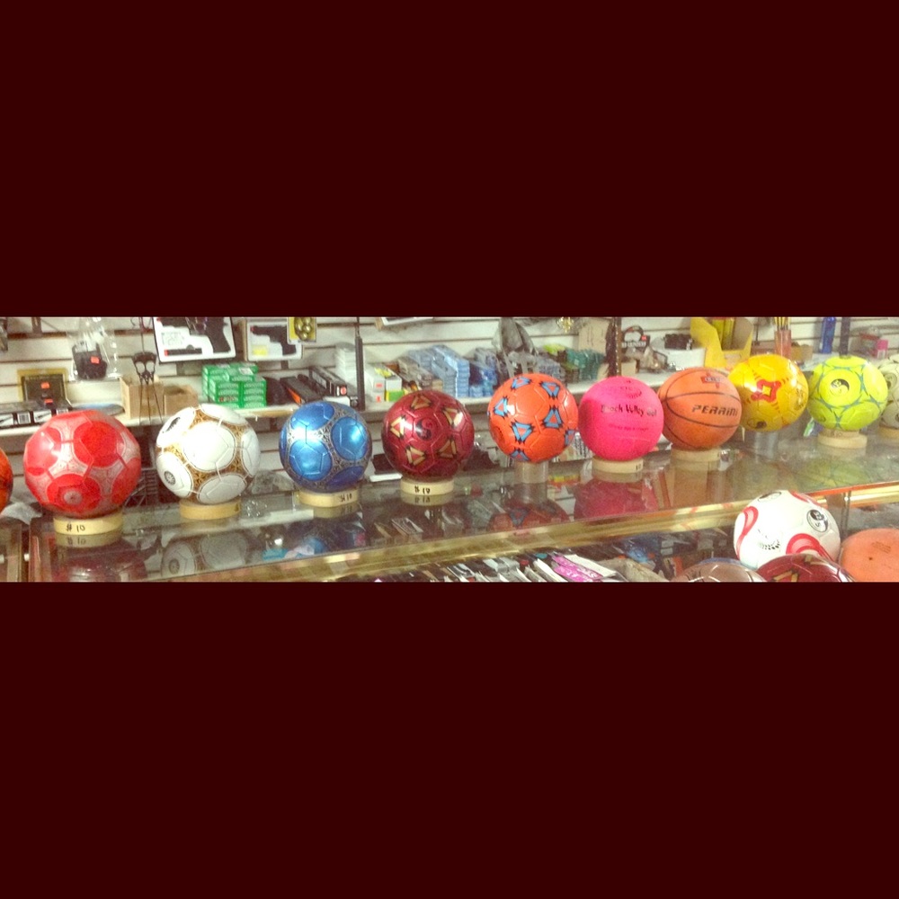 Balls; volleyball / soccer / basketball